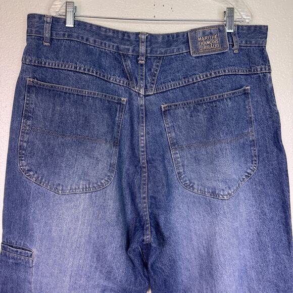 Marithe Francois Girbaud Jeans Mens 40 Baggy Wide Leg Carpenter Y2K 90s Vintage - Picture 9 of 15
